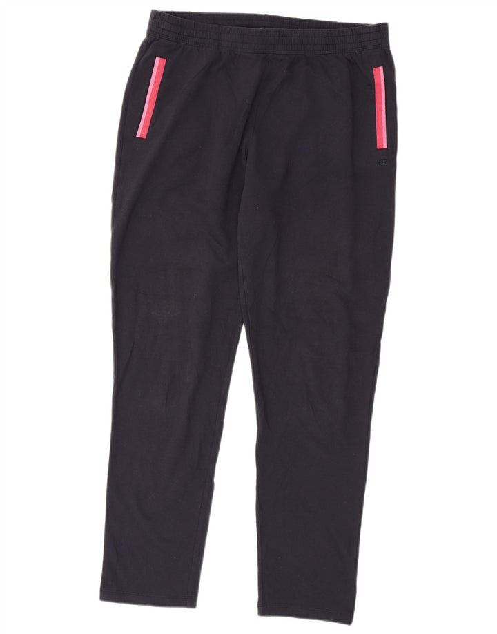 CHAMPION Mens Tracksuit Trousers Large  Navy Blue
