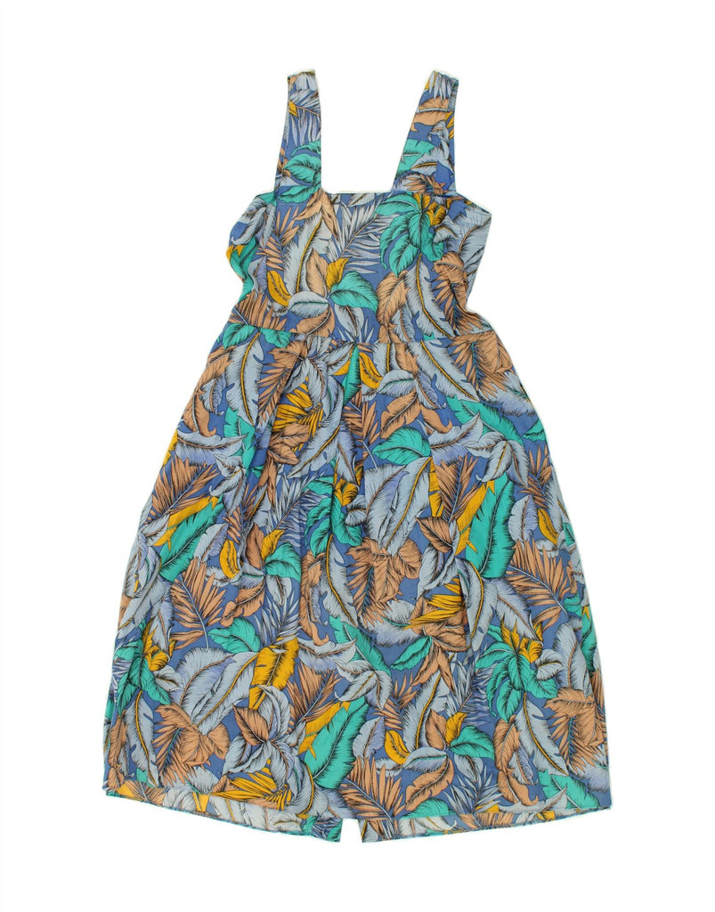 FINK MODELL Womens Sleeveless Shirt Dress UK 14 Medium Multicoloured Vintage Fink Modell and Second-Hand Fink Modell from Messina Hembry 