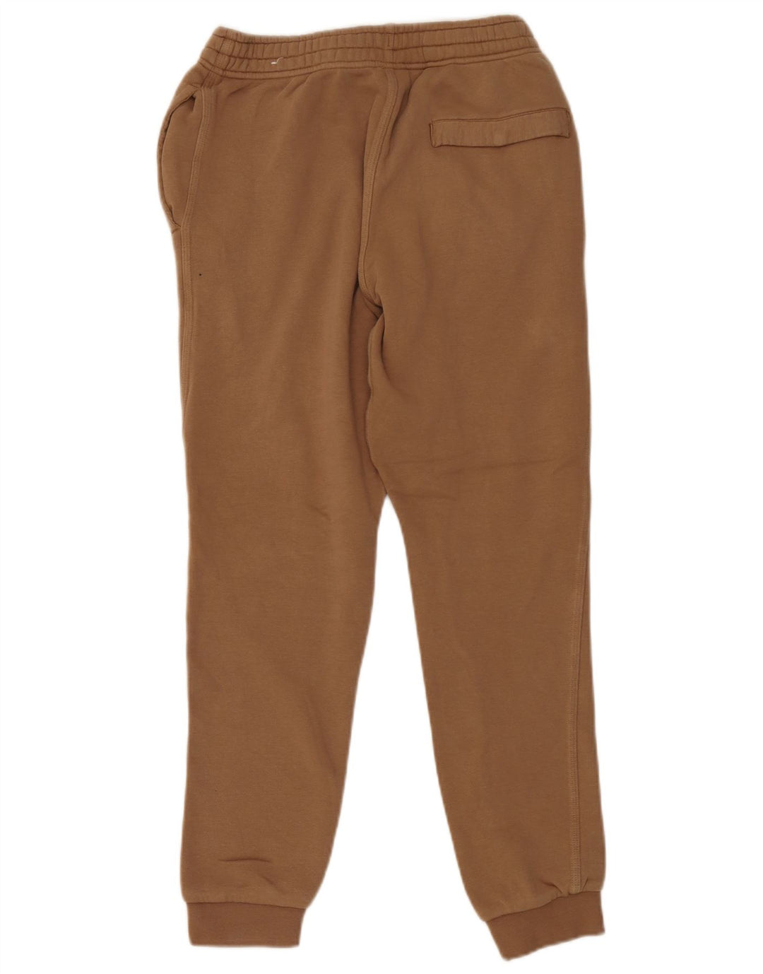 Nike Mens Tracksuit Trousers Joggers Small Beige Cotton