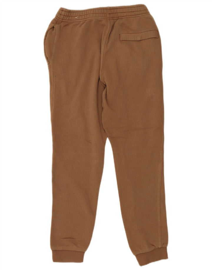 Nike Mens Tracksuit Trousers Joggers Small Beige Cotton