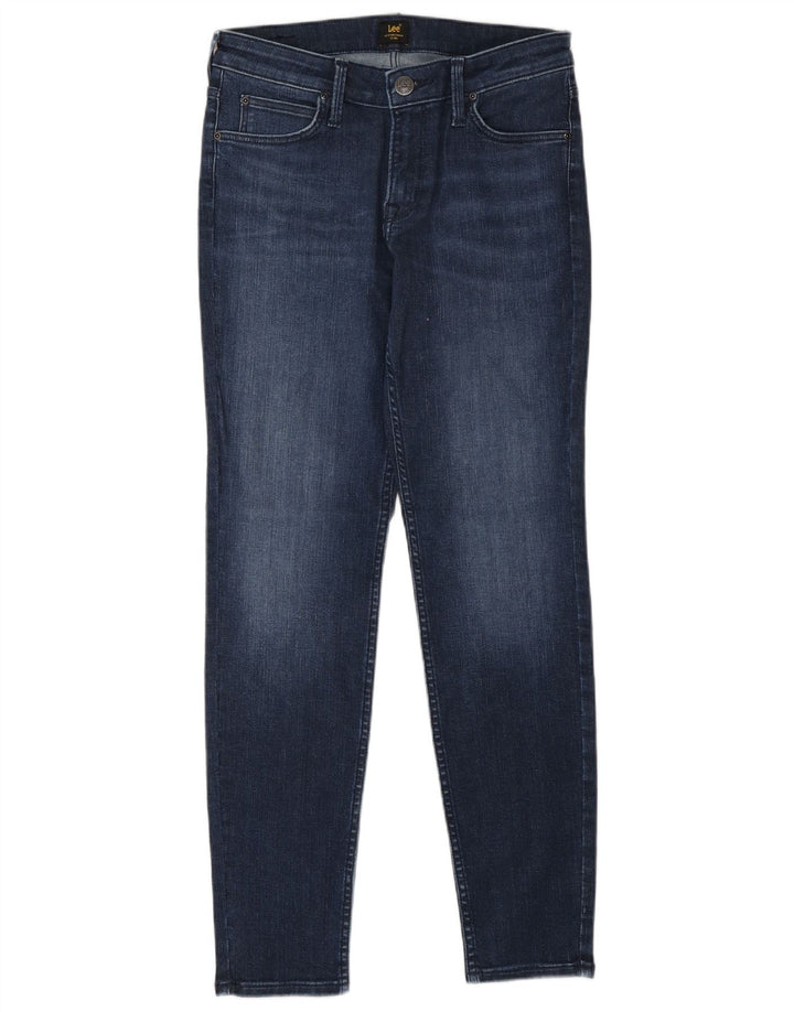 Lee Womens Scarlett Skinny Jeans W28 L31 Blue Cotton