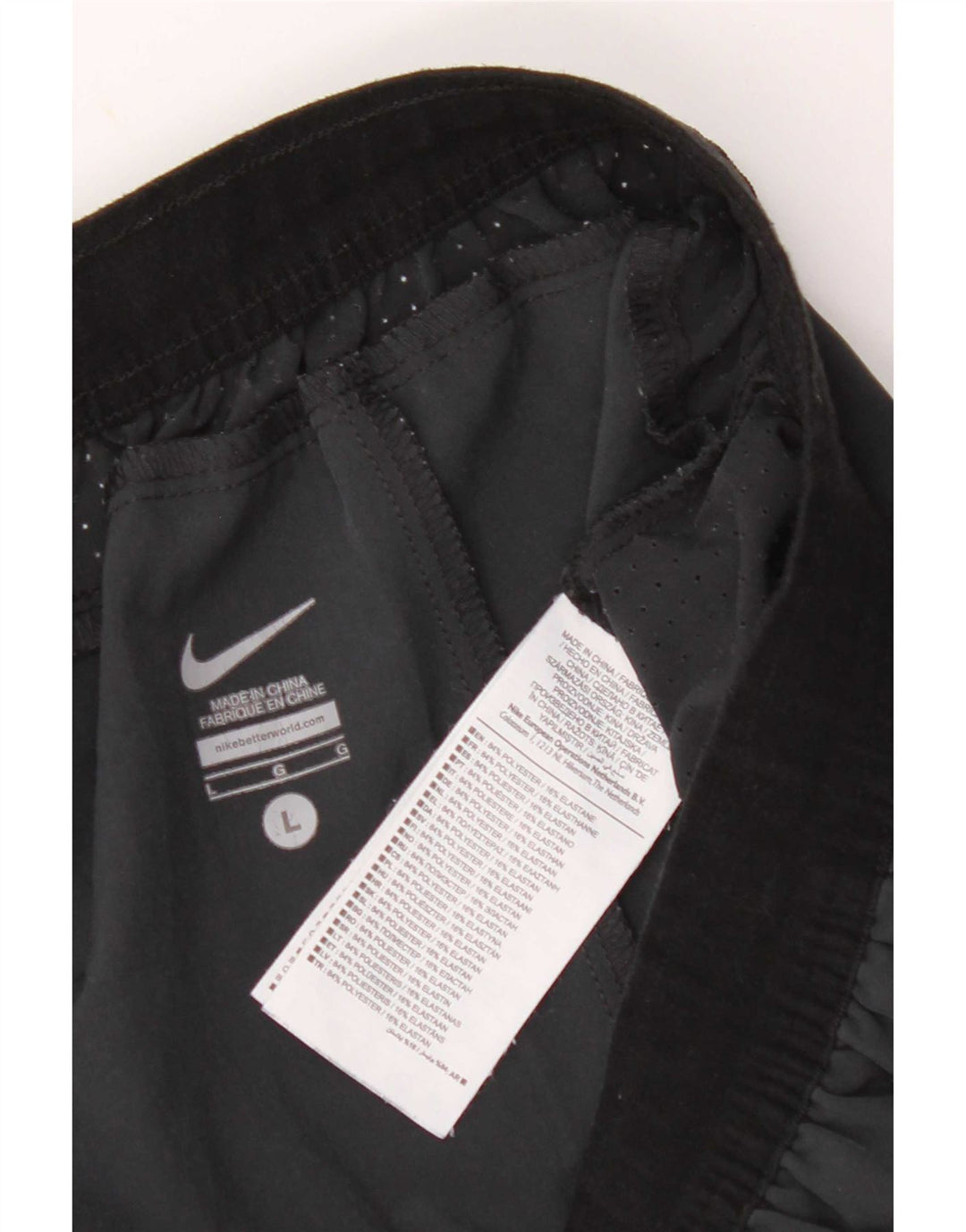 Nike Mens Sport Shorts Large Black Polyester