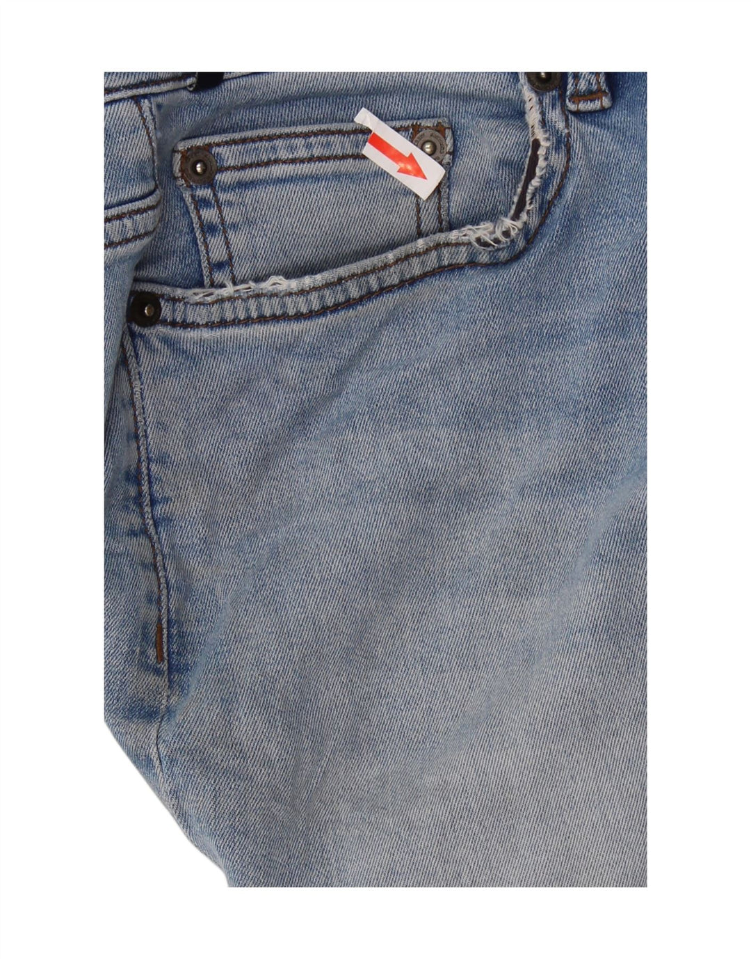 Crew Clothing Mens Straight Jeans W32 L31 Blue Cotton