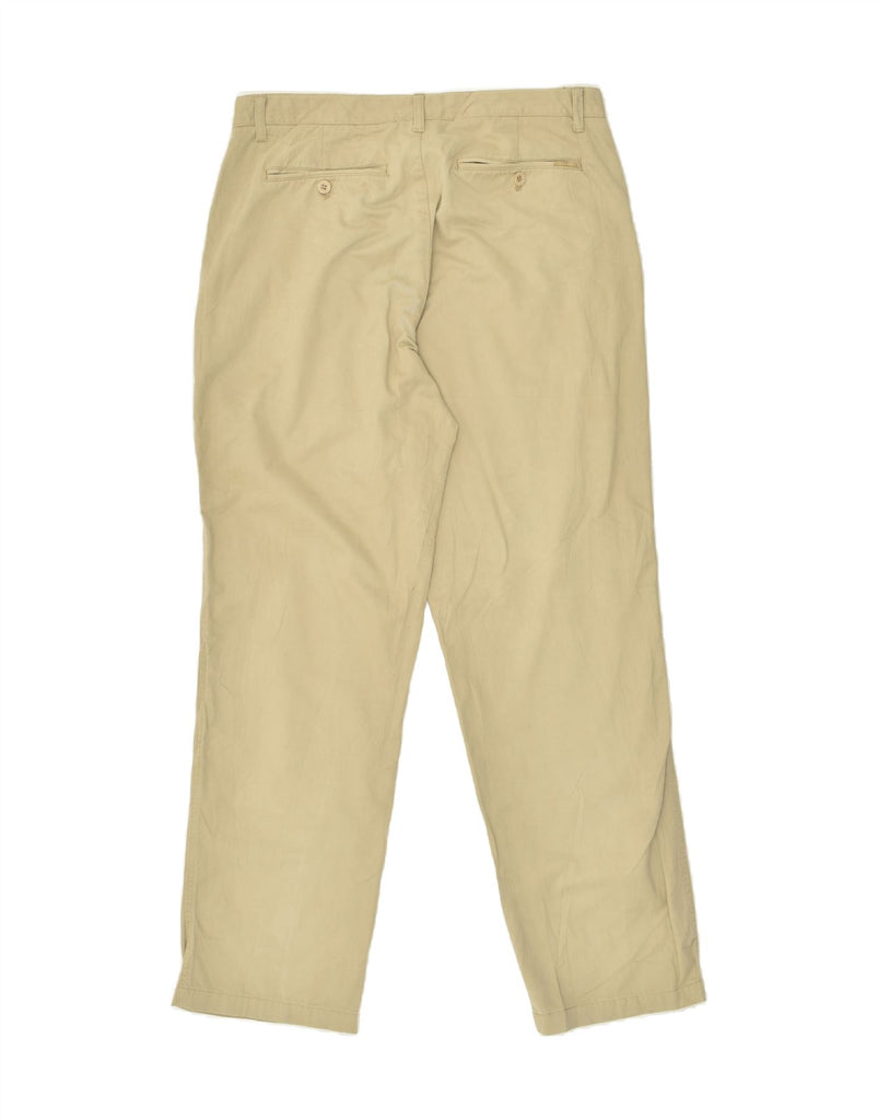 CALVIN KLEIN Mens Straight Chino Trousers W34 L32 Beige Cotton | Vintage Calvin Klein | Thrift | Second-Hand Calvin Klein | Used Clothing | Messina Hembry 