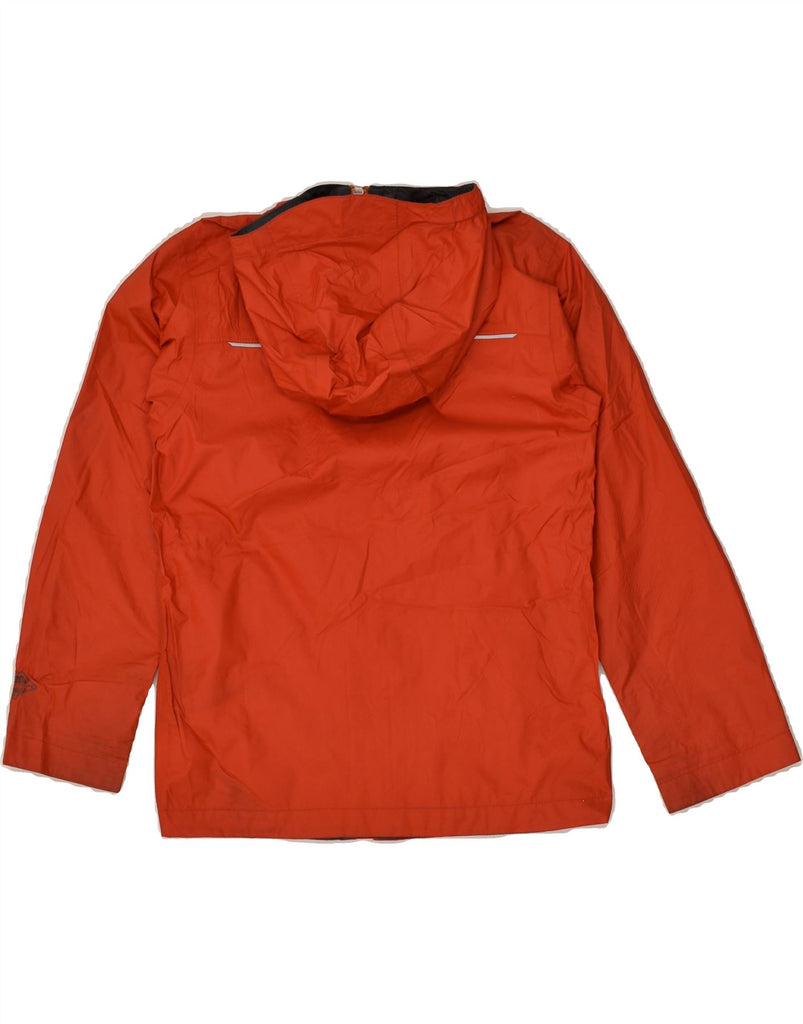 COLUMBIA Girls Hooded Rain Jacket 7-8 Years Small Red Nylon | Vintage Columbia | Thrift | Second-Hand Columbia | Used Clothing | Messina Hembry 