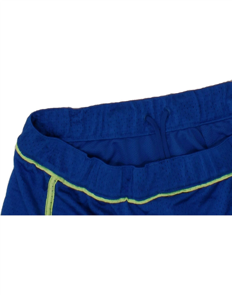 ADIDAS Womens Sport Shorts UK 14  Large Blue Polyester Vintage Adidas and Second-Hand Adidas from Messina Hembry 