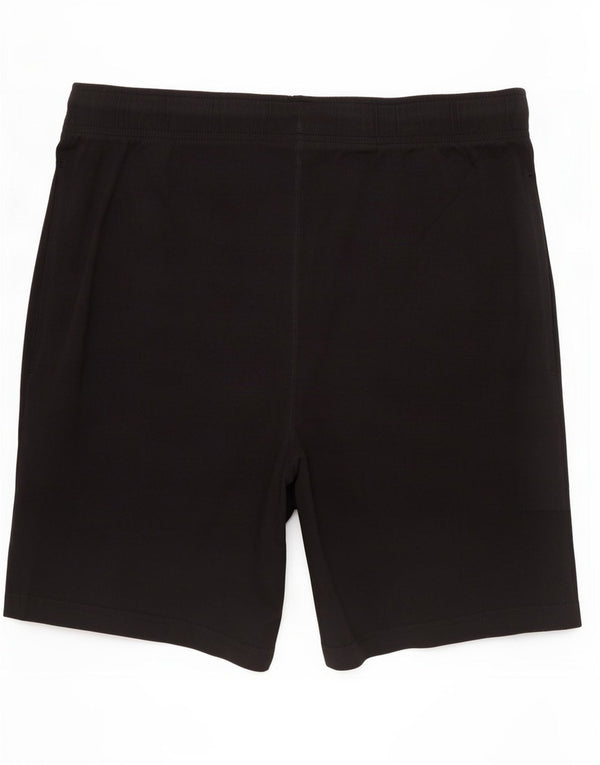 Champion Mens Sport Shorts Large Black Cotton