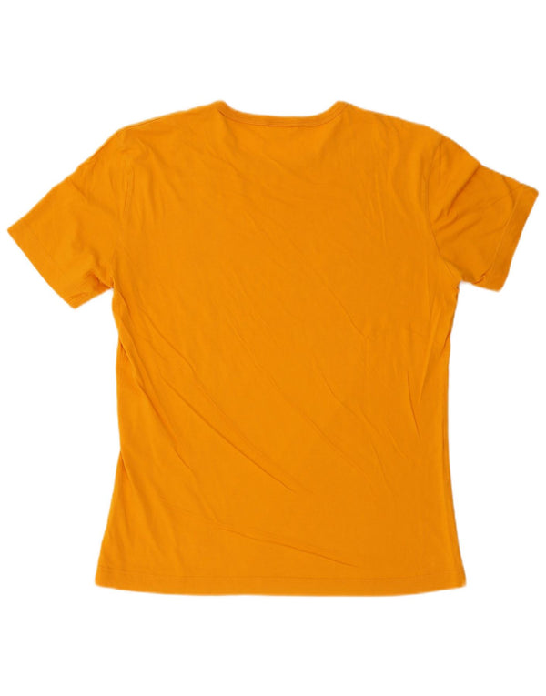 Gas Womens Graphic T-Shirt Top UK 20 2XL Orange