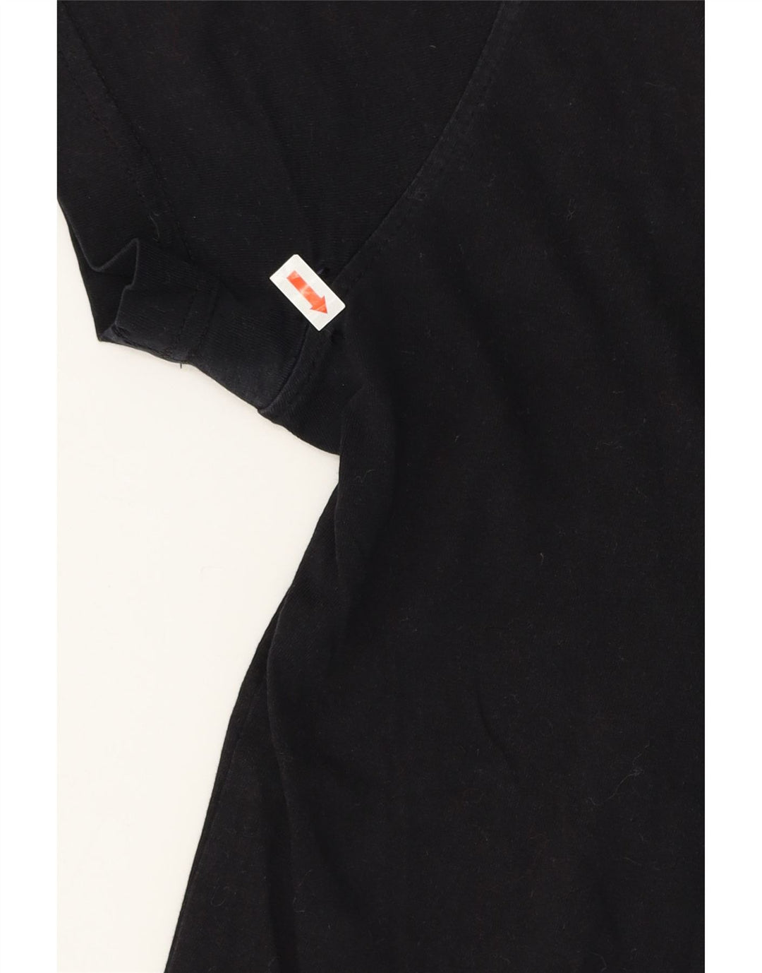 Tommy Hilfiger Mens T-Shirt Top Medium Black Cotton