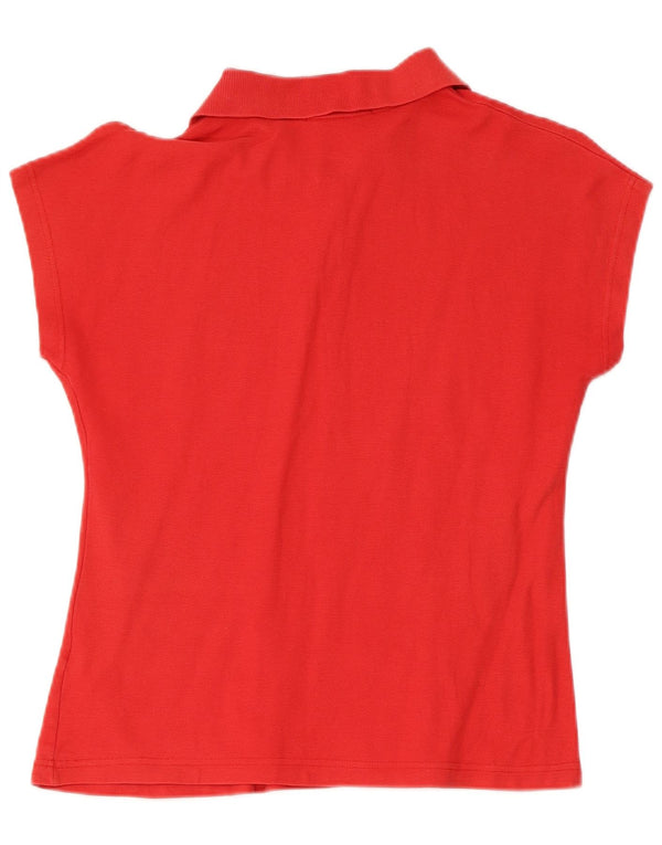 Fila Womens Polo Shirt IT 50 XL Red Cotton