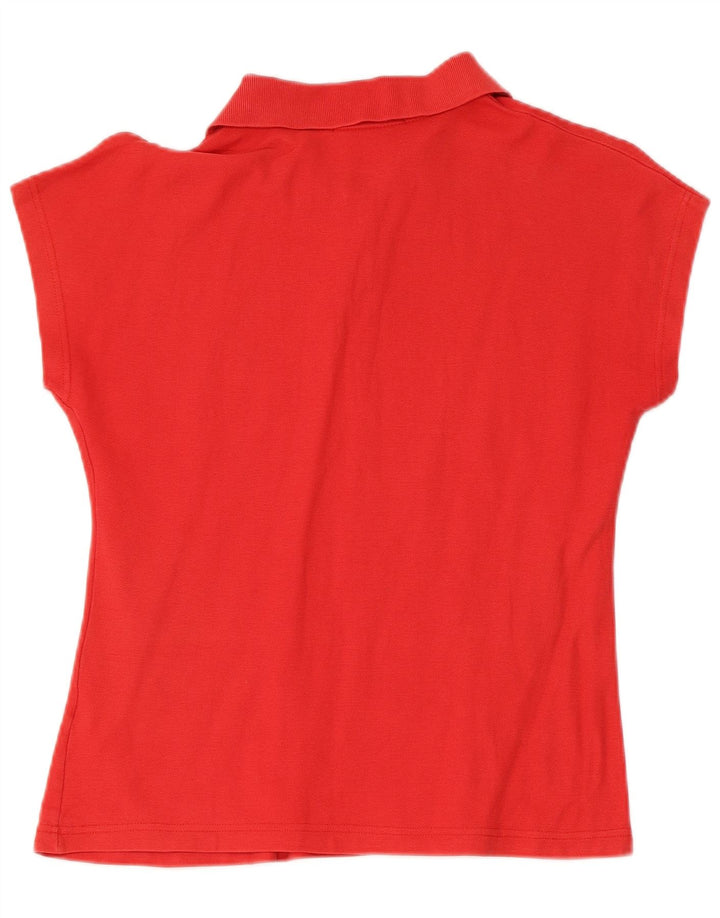 Fila Womens Polo Shirt IT 50 XL Red Cotton