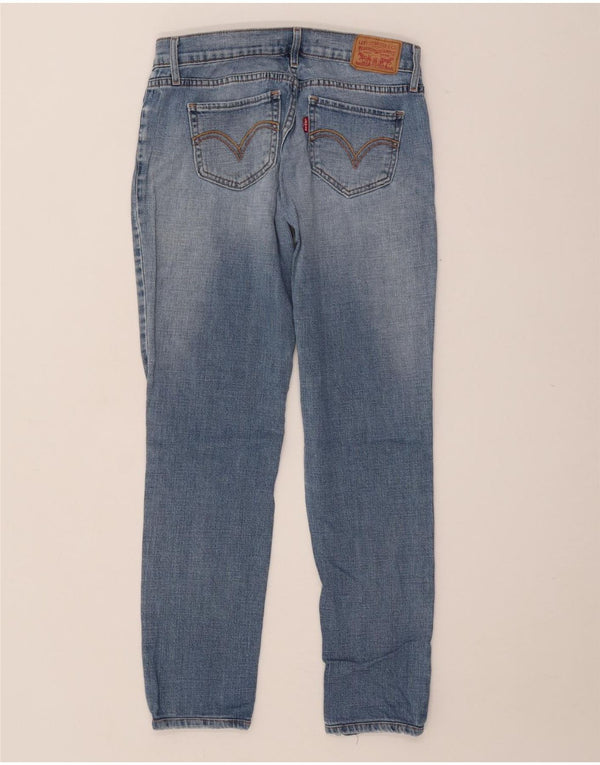 LEVI'S Womens 524 Skinny Jeans US 3 XS W26 L27 Blue Cotton