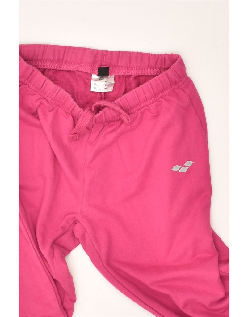 ARENA Girls Tracksuit Trousers Joggers 12-13 Years Pink Cotton | Vintage Arena | Thrift | Second-Hand Arena | Used Clothing | Messina Hembry 