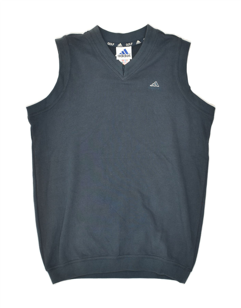 ADIDAS Womens Vest Tank Top UK 8 Small Blue | Vintage Adidas | Thrift | Second-Hand Adidas | Used Clothing | Messina Hembry 