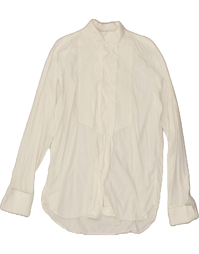 INGRAM Mens Tuxedo Shirt UK 40 Large White | Vintage Ingram | Thrift | Second-Hand Ingram | Used Clothing | Messina Hembry 