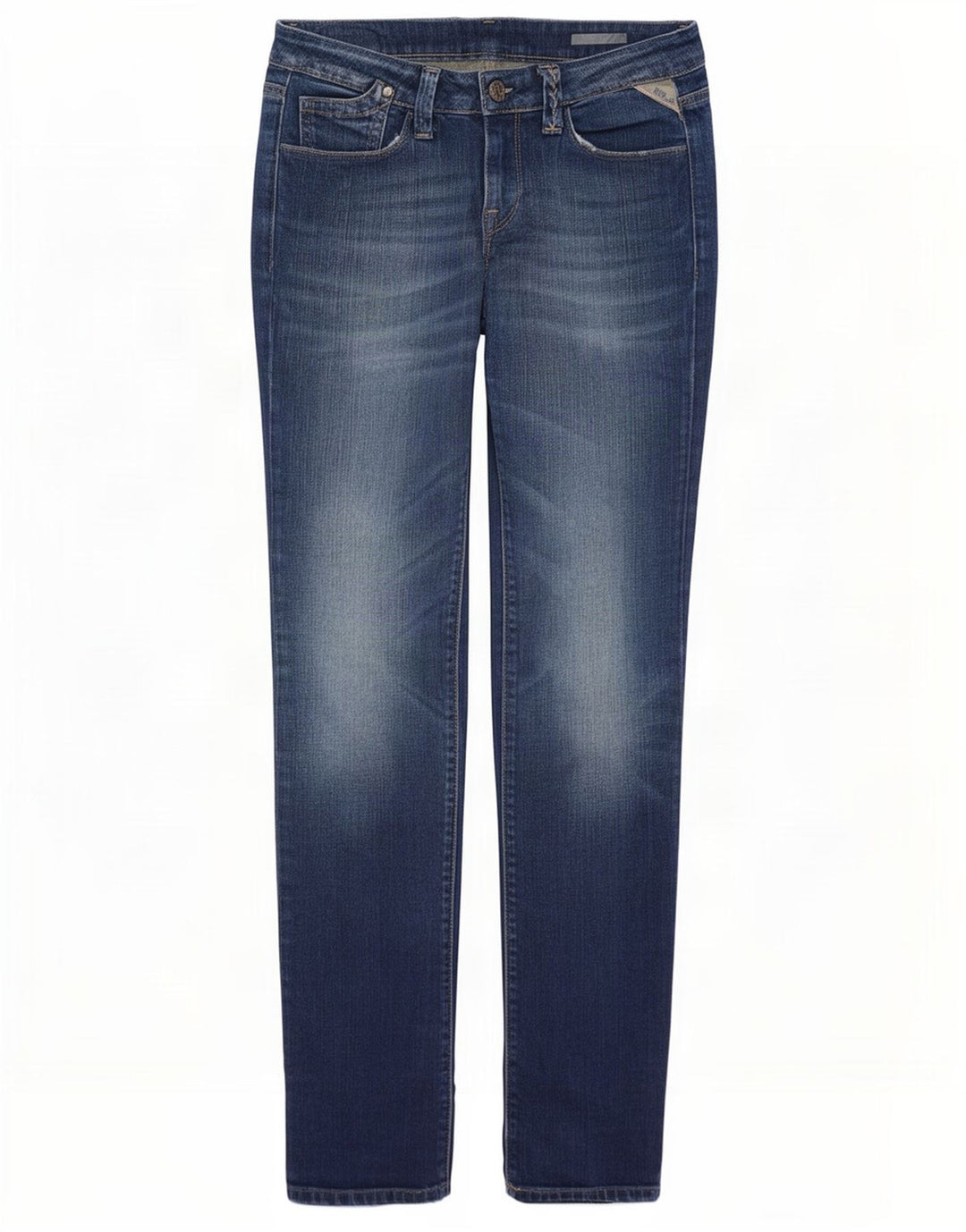 Replay Womens Slim Jeans W26 L32 Blue Cotton