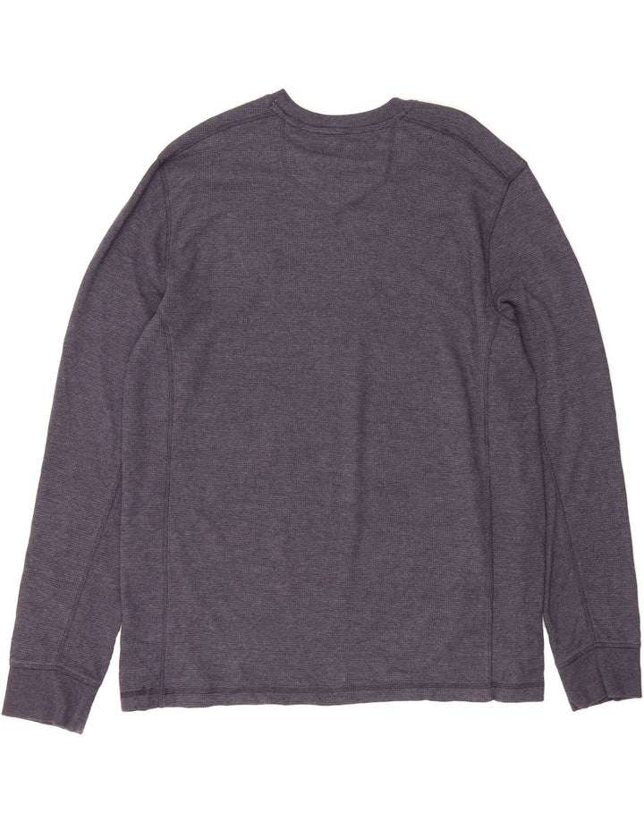 EDDIE BAUER Mens Sweatshirt Jumper XL Navy Blue Cotton Vintage Eddie Bauer and Second-Hand Eddie Bauer from Messina Hembry 