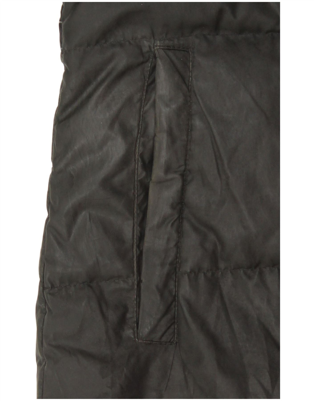 Adidas Womens Hooded Padded Jacket UK 8/10 Small Black Polyester