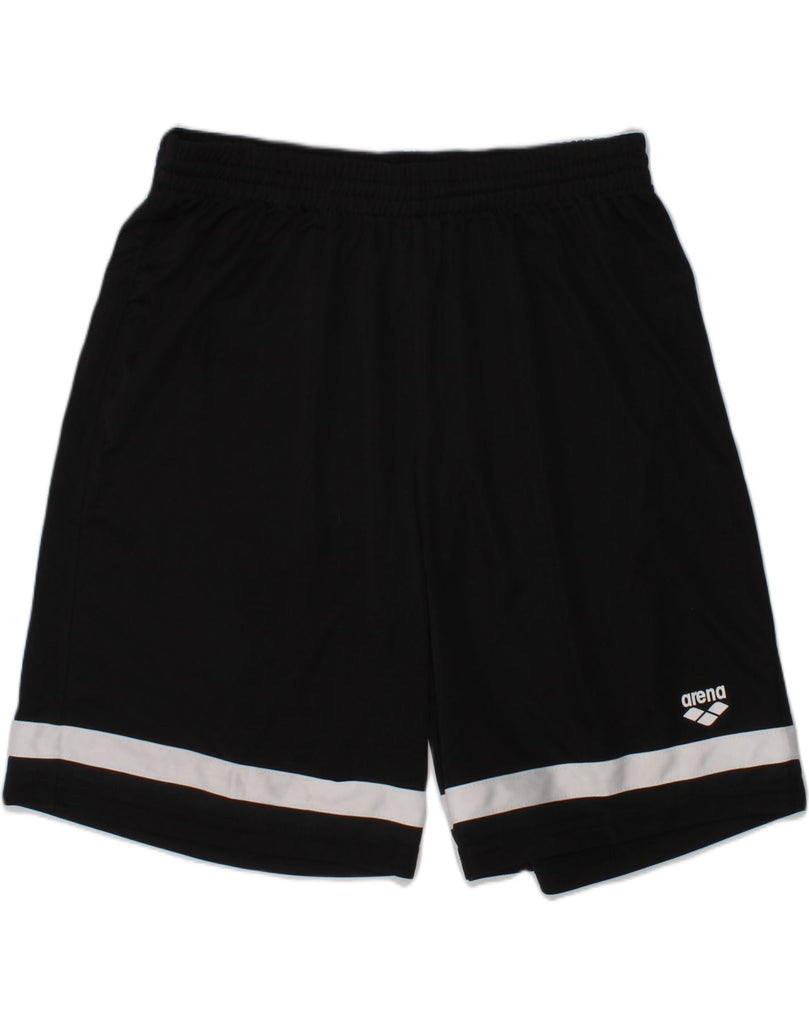 ARENA Boys Sport Shorts 11-12 Years Black Polyester | Vintage Arena | Thrift | Second-Hand Arena | Used Clothing | Messina Hembry 