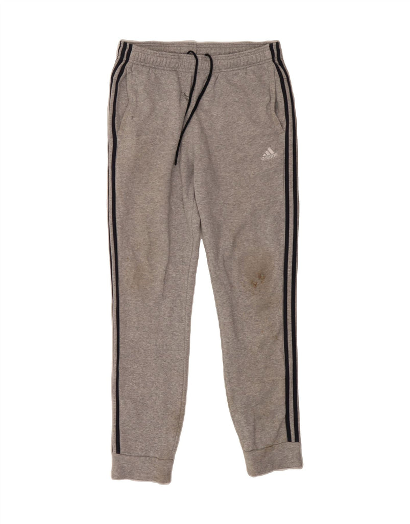 ADIDAS Mens Tracksuit Trousers Large Grey Cotton Vintage Adidas and Second-Hand Adidas from Messina Hembry 