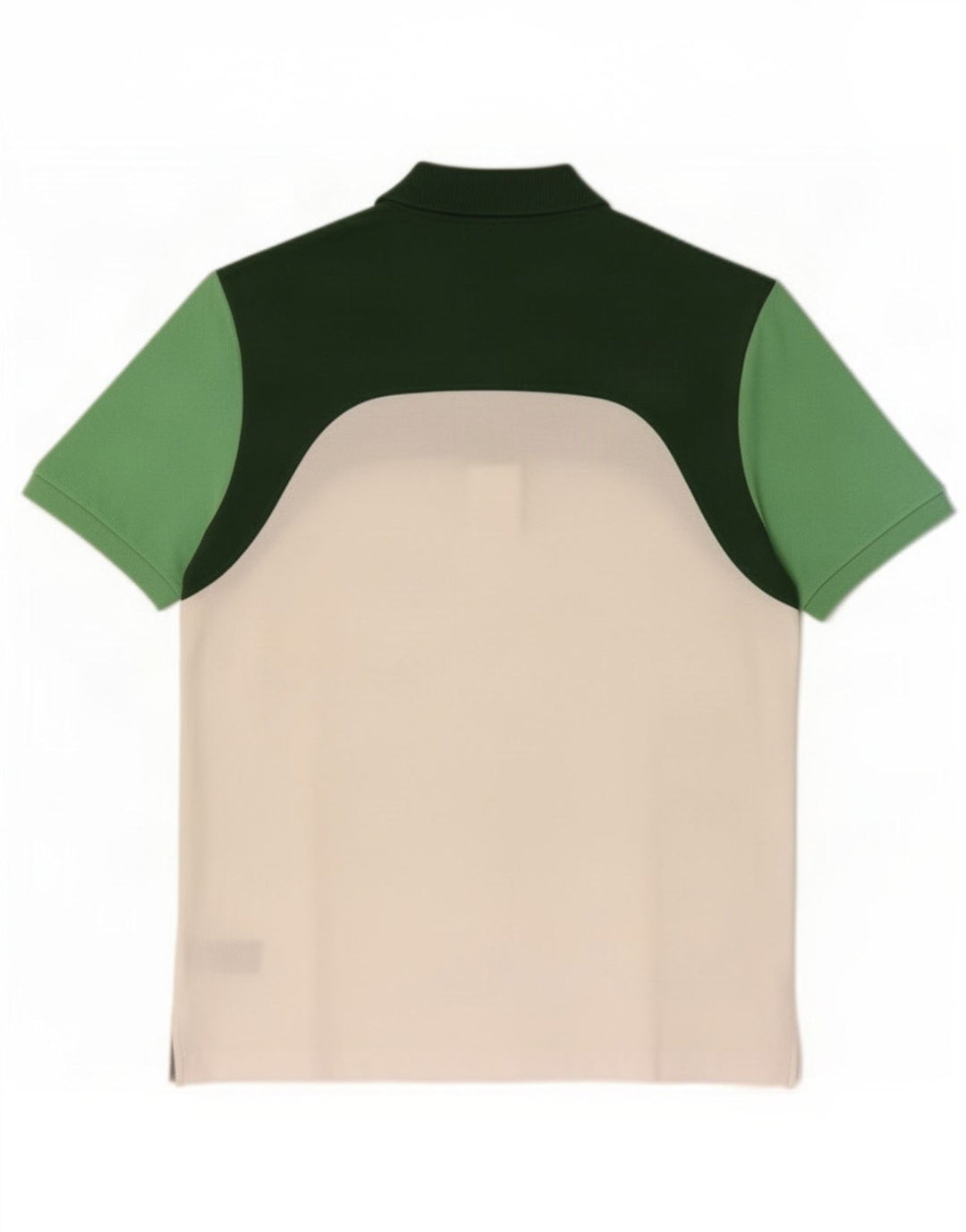 Lacoste Mens Regular Fit Polo Shirt Medium Green Colourblock