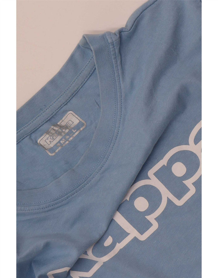 Kappa Mens Graphic T-Shirt Top Small Blue