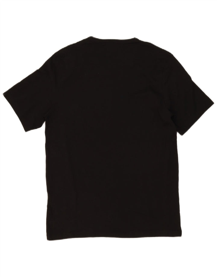 Hugo Boss Mens T-Shirt Top XL Black Cotton