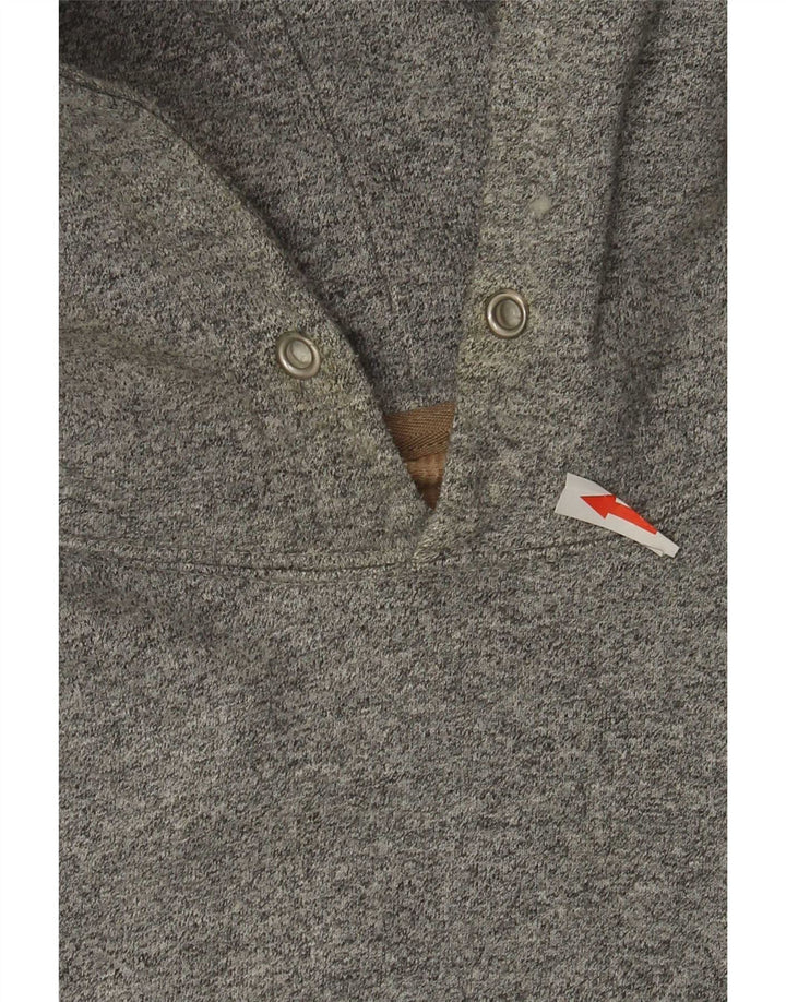 Champion Mens Hoodie Jumper XL Grey Cotton
