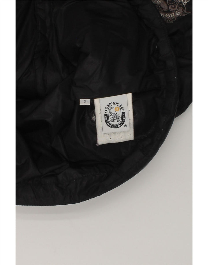 SCORPION BAY Girls Hooded Padded Jacket 11-12 Years Small  Black Nylon | Vintage Scorpion Bay | Thrift | Second-Hand Scorpion Bay | Used Clothing | Messina Hembry 