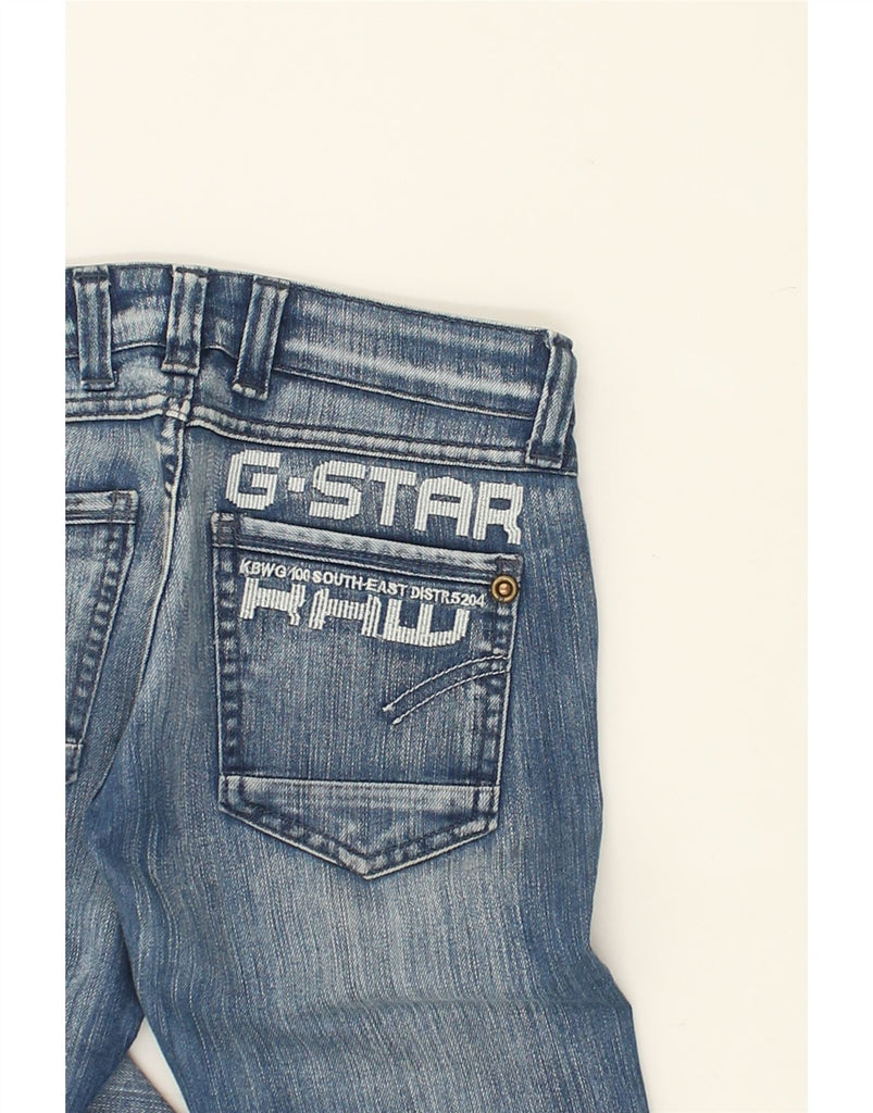 G-STAR Womens Graphic Straight Jeans W30 L31 Blue | Vintage G-Star | Thrift | Second-Hand G-Star | Used Clothing | Messina Hembry 