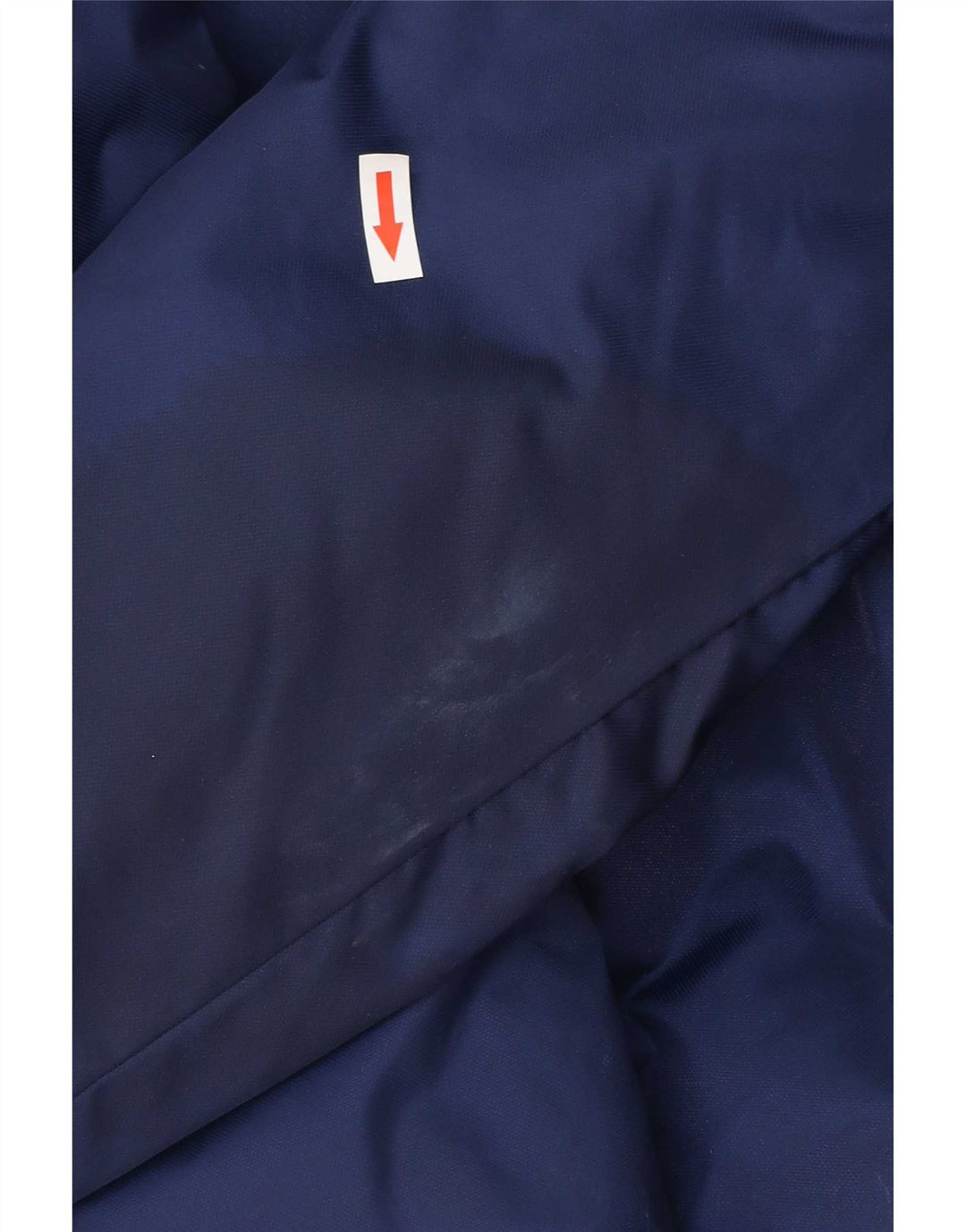 Adidas Boys Hooded Windbreaker Jacket 13-14 Years Navy Blue Polyester