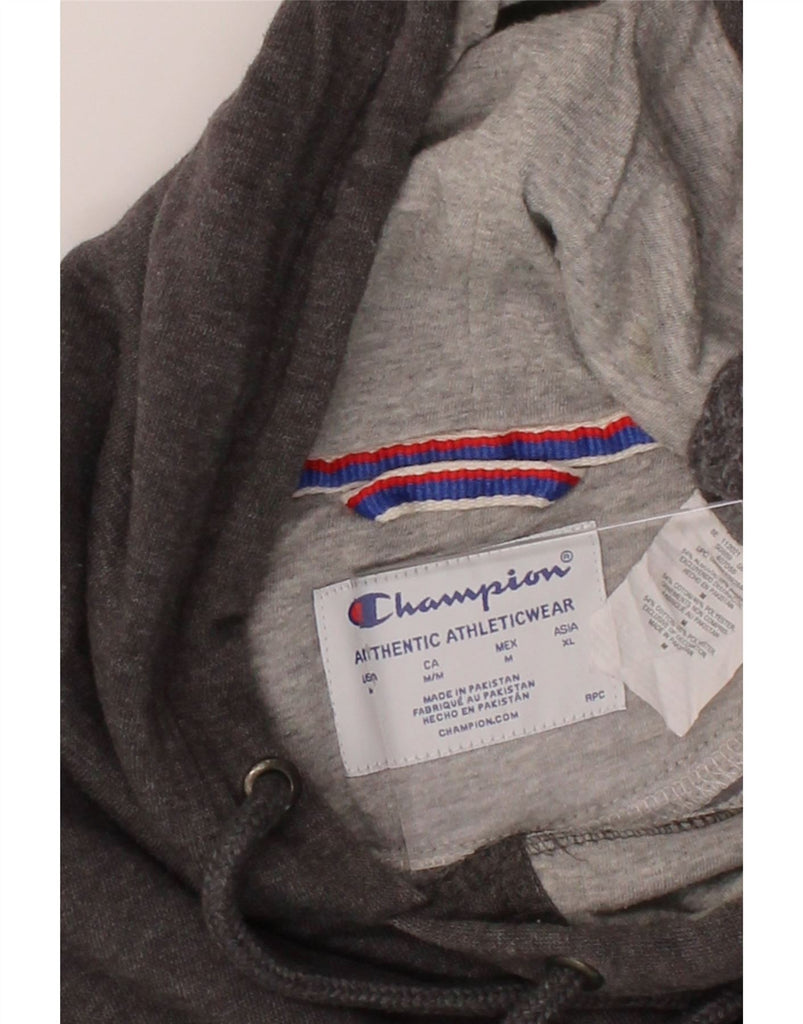 CHAMPION Mens Hoodie Jumper Medium Grey Cotton Vintage Champion and Second-Hand Champion from Messina Hembry 