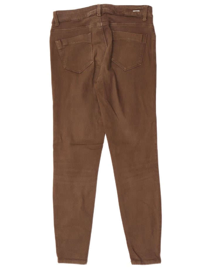 Zara Womens Skinny Jeans EU 40 Medium W30 L27 Brown