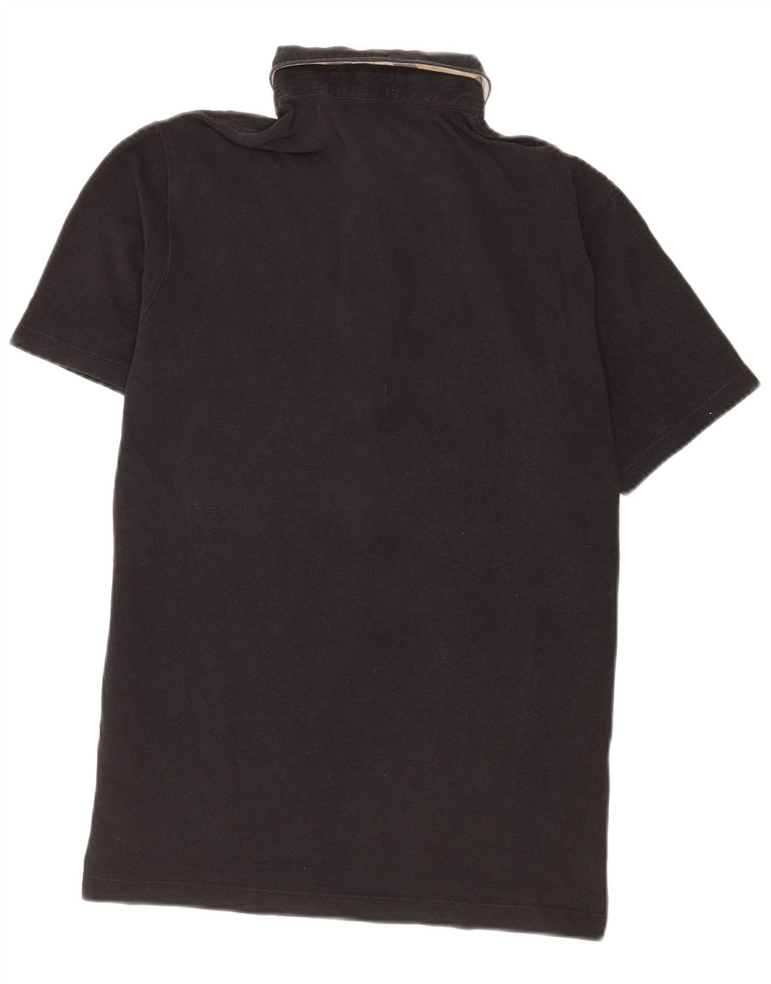 Burberry Mens Polo Shirt Medium Black