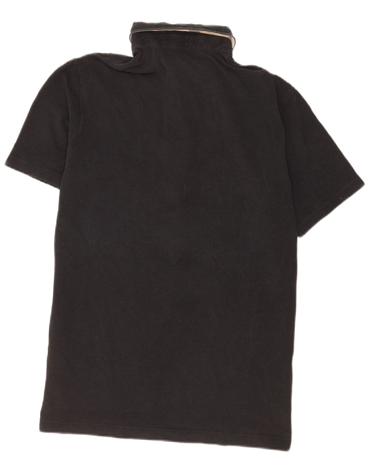 Burberry Mens Polo Shirt Medium Black