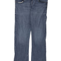 Wrangler Mens Relaxed Fit Bootcut Jeans W40 L32 Blue Cotton