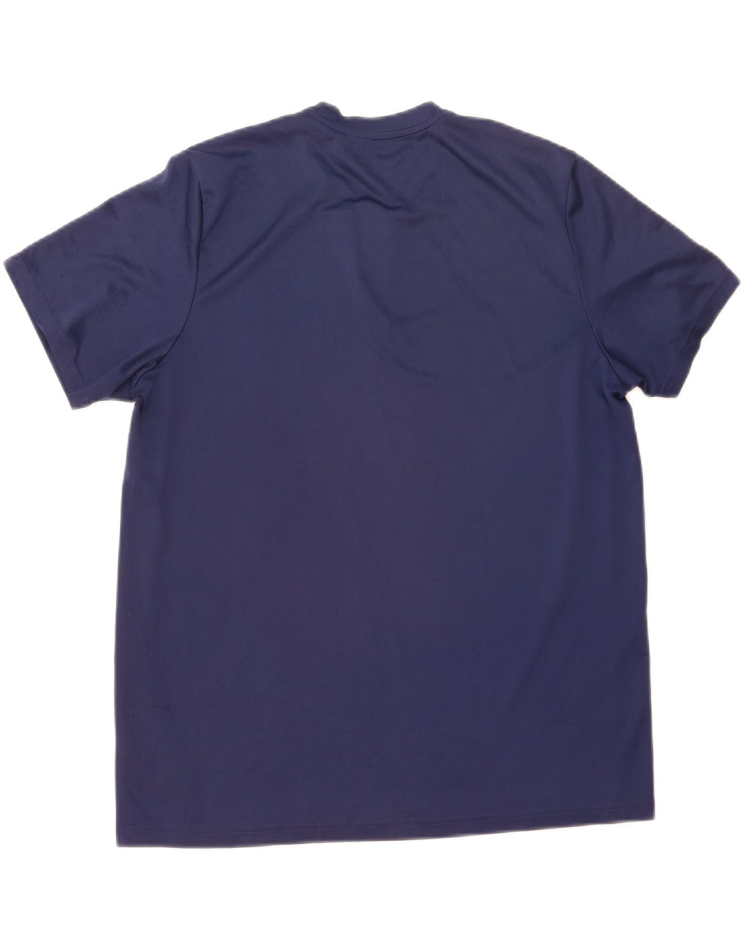 Adidas Mens Aeroready T-Shirt Top XL Navy Blue Polyester