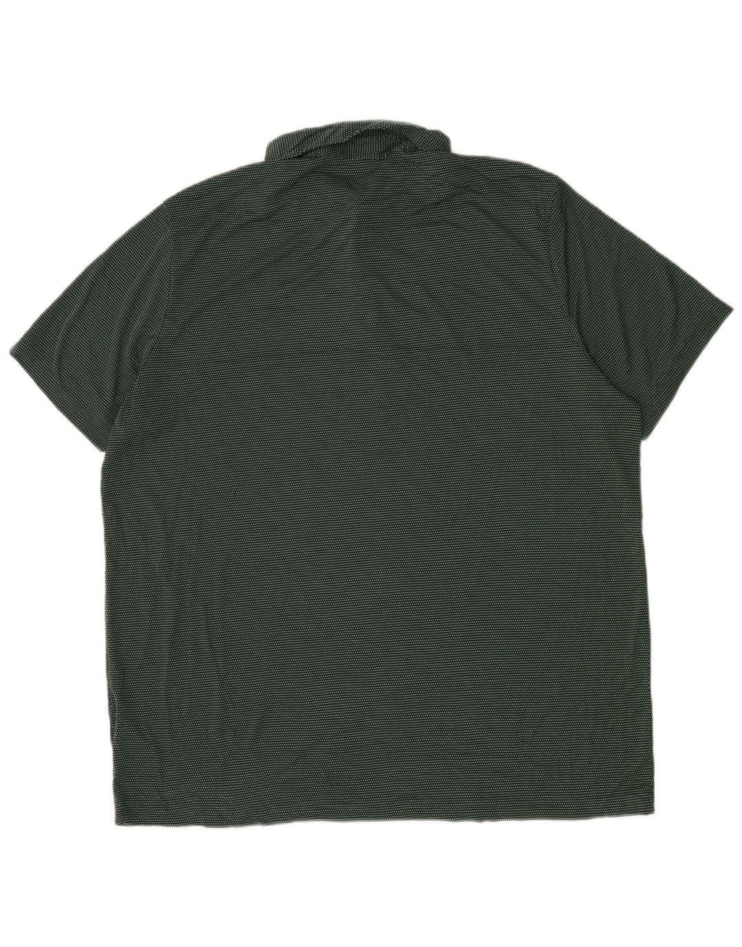 Adidas Mens Polo Shirt 2XL Green Colourblock Polyester