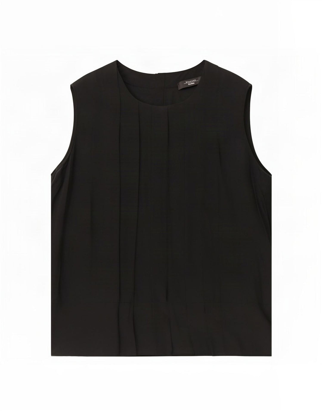 Max Mara Womens Weekend Sleeveless Blouse Top UK 16 Large Black