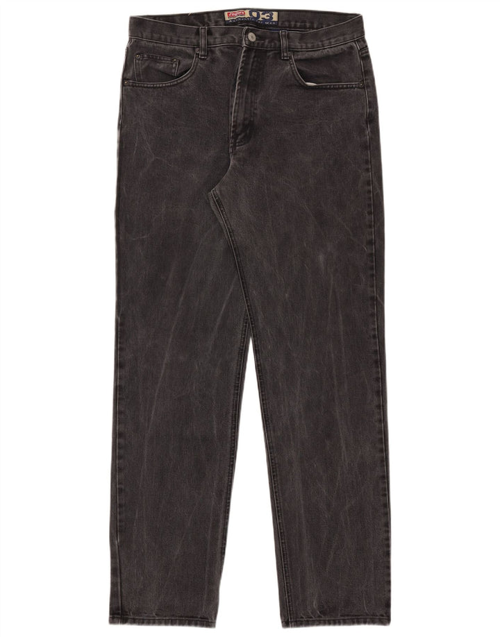 Jinglers Mens Straight Jeans W35 L34 Grey Cotton