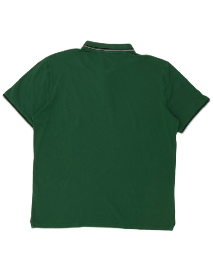 Champion Mens Polo Shirt 2XL Green Cotton