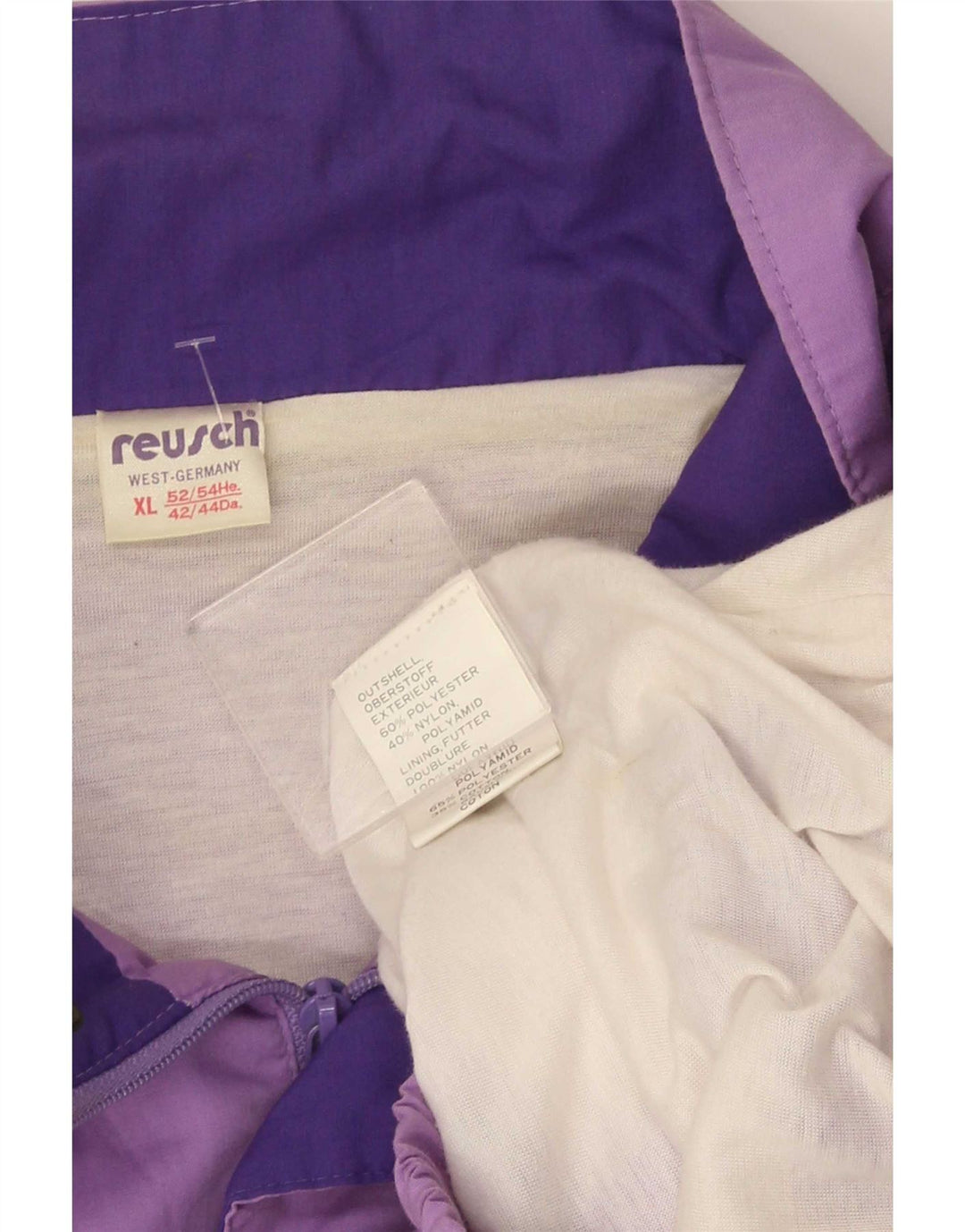 Reusch Mens Graphic Full Tracksuit XL  Purple Polyester