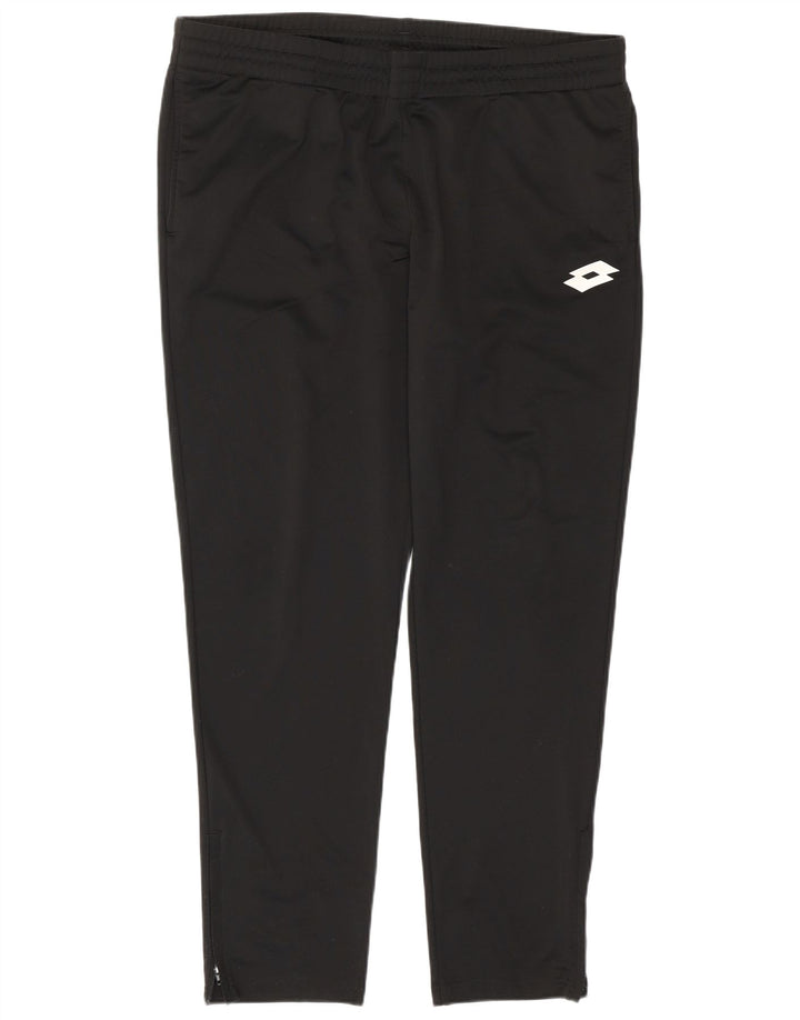 Lotto Womens Tracksuit Trousers UK 22 3XL Black Polyester