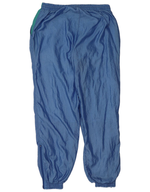 Puma Mens Tracksuit Trousers Joggers 2XL W40 L31 Blue Colourblock Polyester