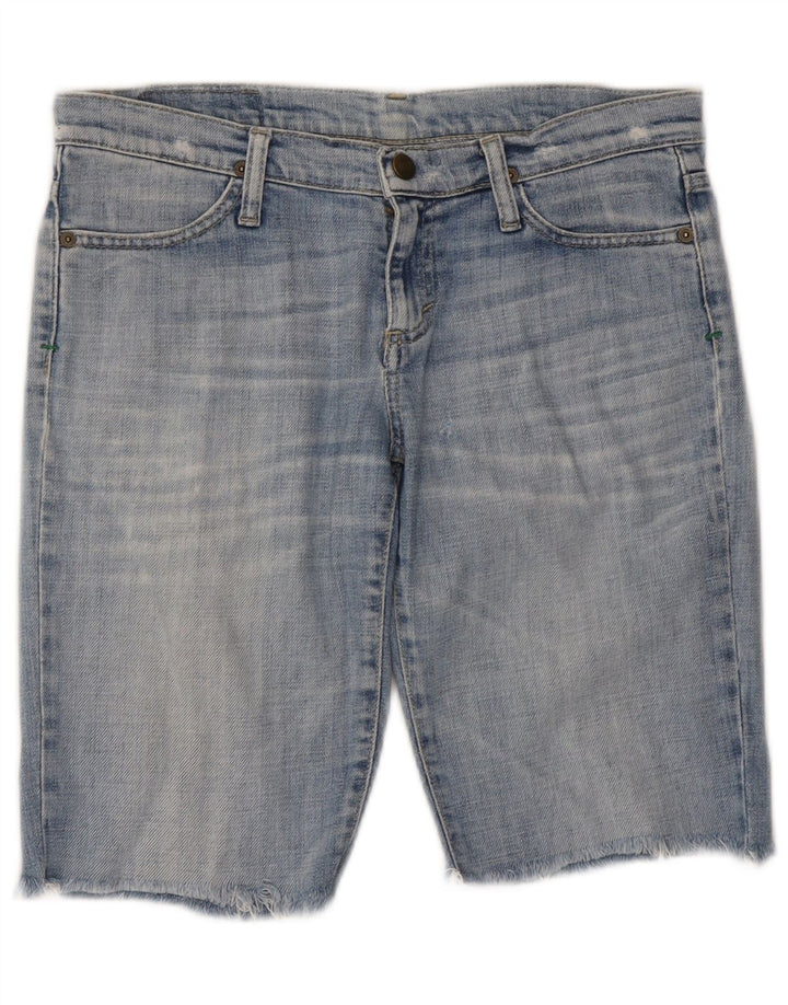 BENETTON Womens Denim Shorts W27 Small Blue Vintage Benetton and Second-Hand Benetton from Messina Hembry 