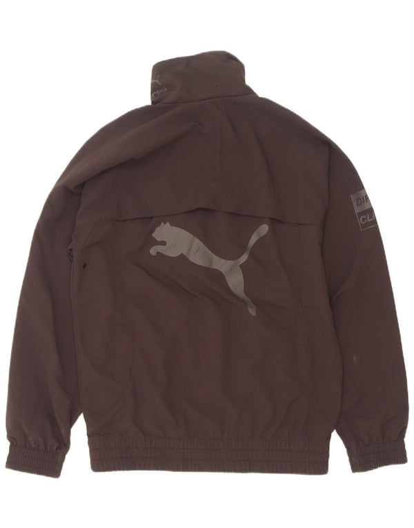 Puma Mens Pleasures Graphic Tracksuit Top Jacket Small Black Nylon
