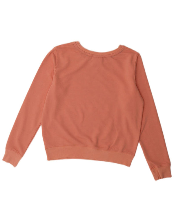 Scotch & Soda Womens Oversized Sweatshirt Jumper UK 6 XS Pink Cotton