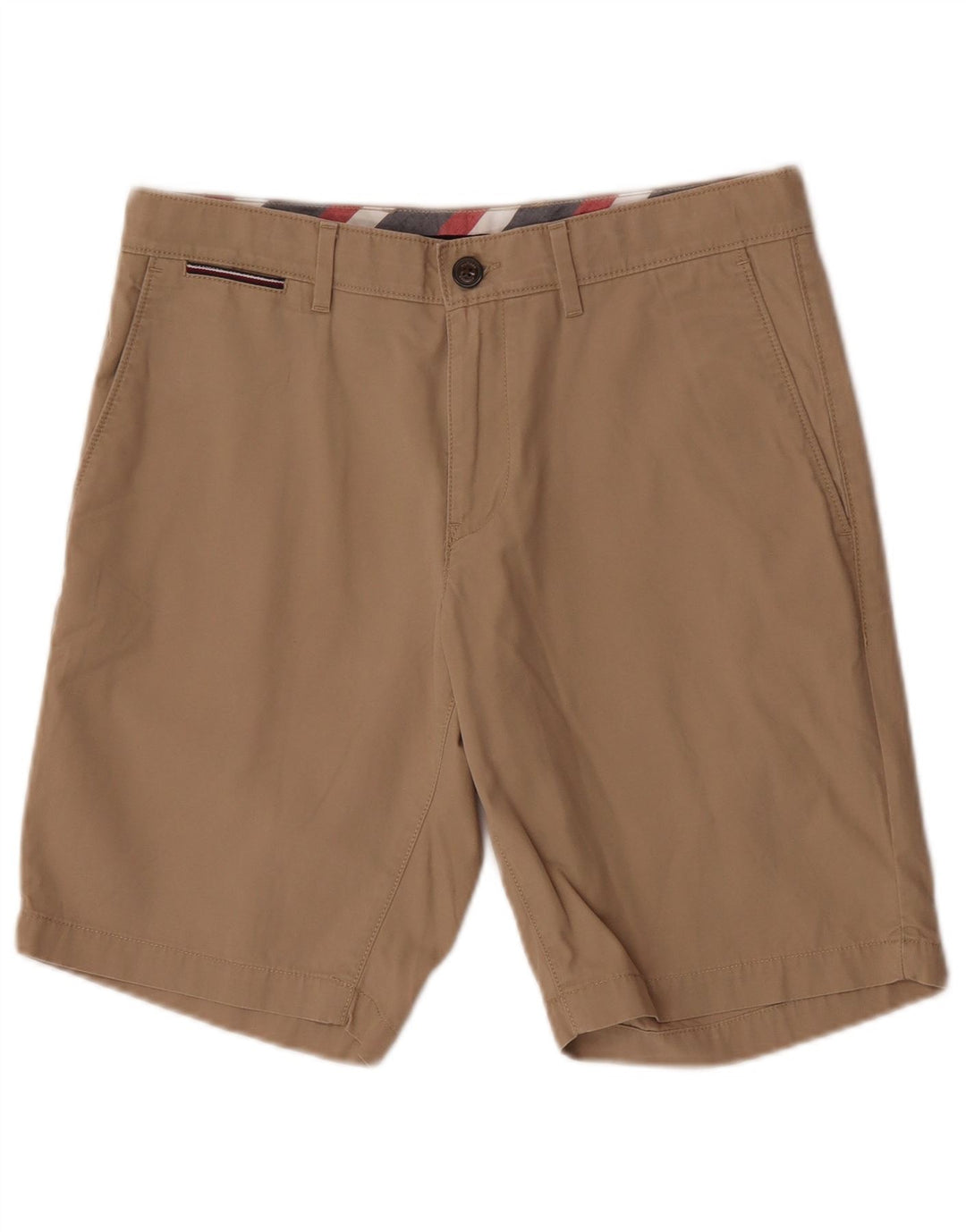 Tommy Hilfiger Mens Chino Shorts W30 Medium Beige Cotton