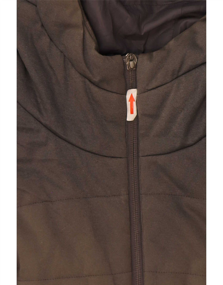 Berghaus Womens Hooded Padded Coat UK 14 Large Grey Polyester