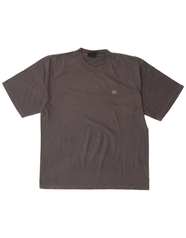 CHAMPION Mens T-Shirt Top Medium Grey